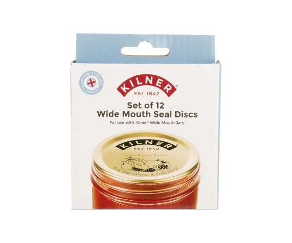Kilner Set Of 12 Wide Mouth Seals